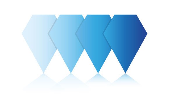 Blue Process Diagram Infographics (by DesignFour)