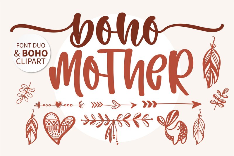 Boho Mother (by BitongType)