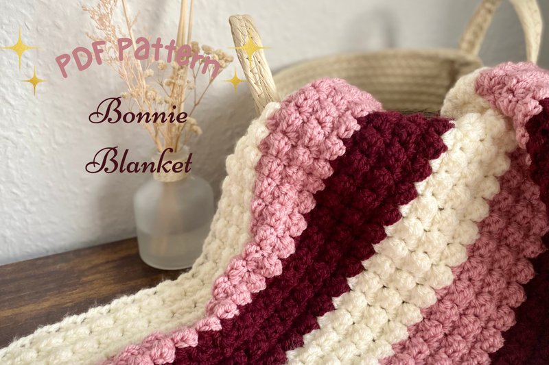 Bonnie Baby Blanket Crochet Pattern (by Mumsy Makes Crochet)