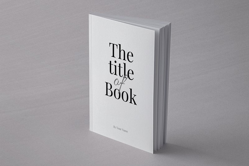 Book Mockups with Editable Content (by LuuqasDesign)
