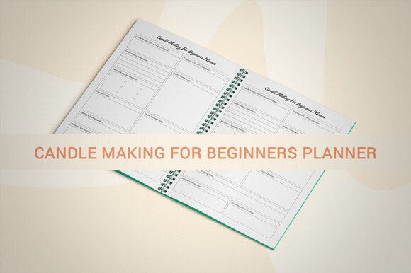 Candle Making for Beginners Planner (by Graphic_hero)
