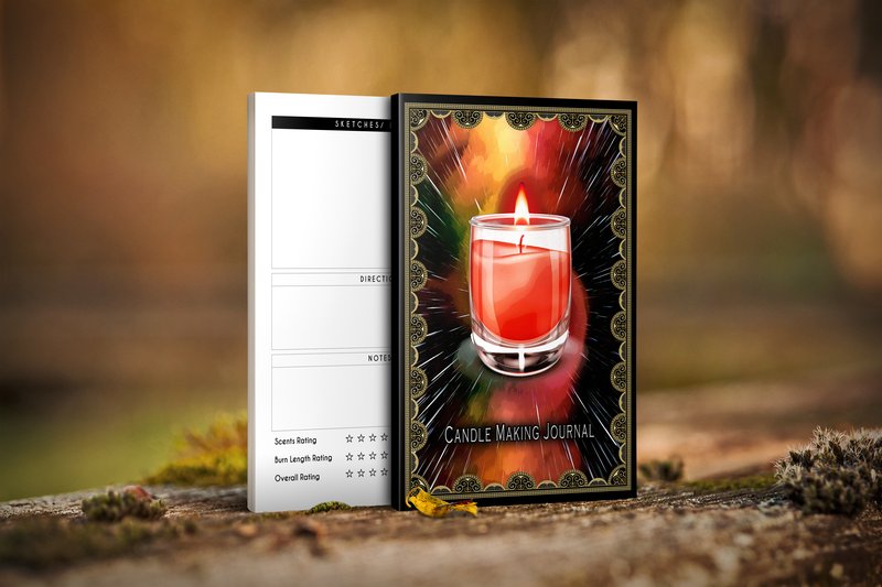 Candle Making Journal Book Cover (by Hope DesignX)