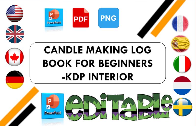 Candle Making Log Book for Beginners (by AME\u2b50\u2b50\u2b50)