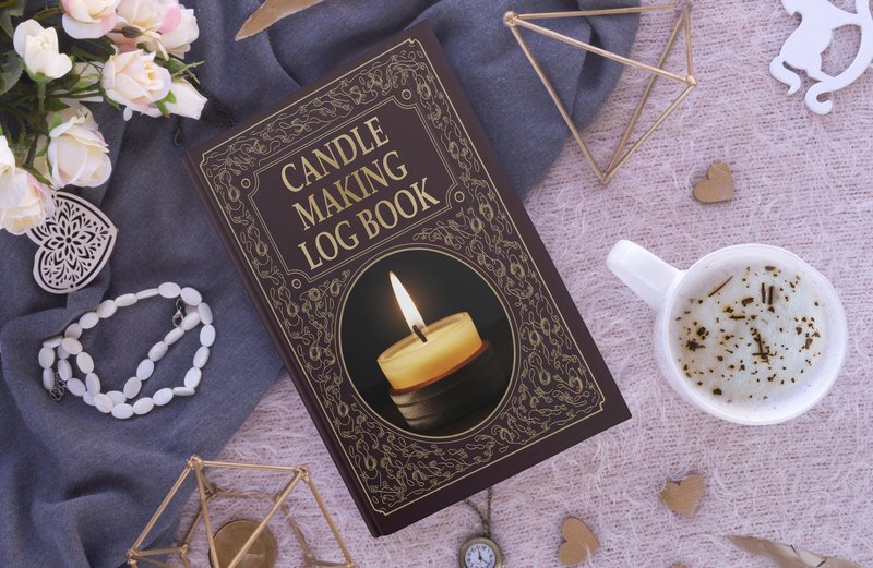 Candle Making Logbook Cover Design (by Hope DesignX)