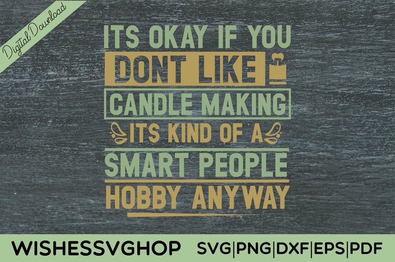 Candle Making SVG PNG (by wishessvghop)