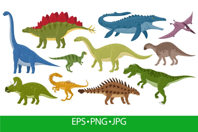 Cartoon Dinosaurs, Ankylosaurus (by winwin.artlab)