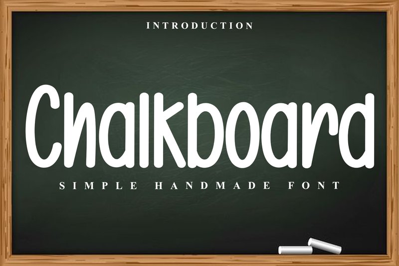 Chalkboard (by Black line)