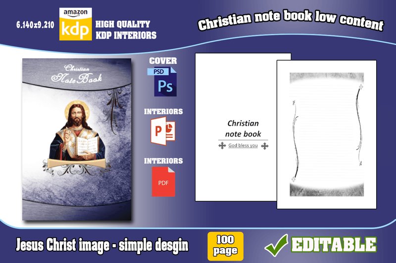 Christian Note Book - Kdp Low Content (by ladlamp)