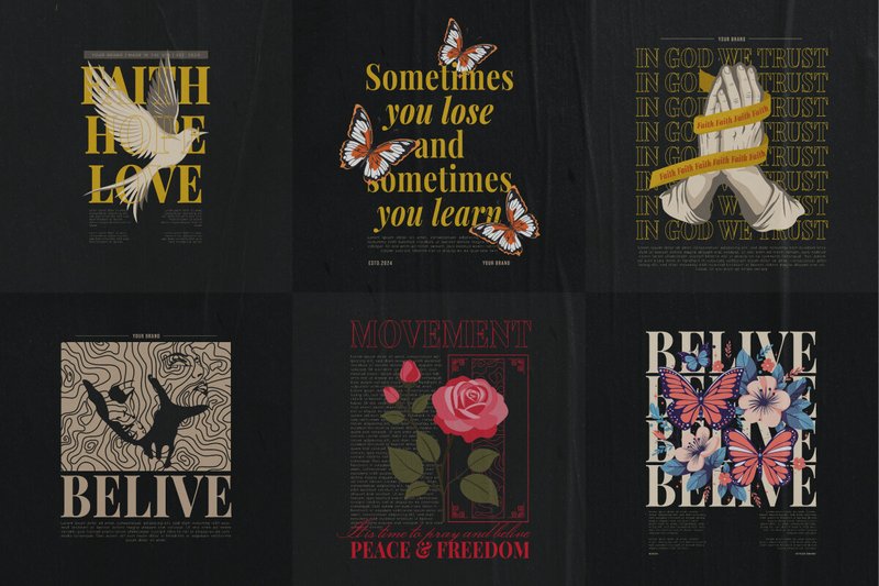 Christian Streetwear Designs (by Baleee)