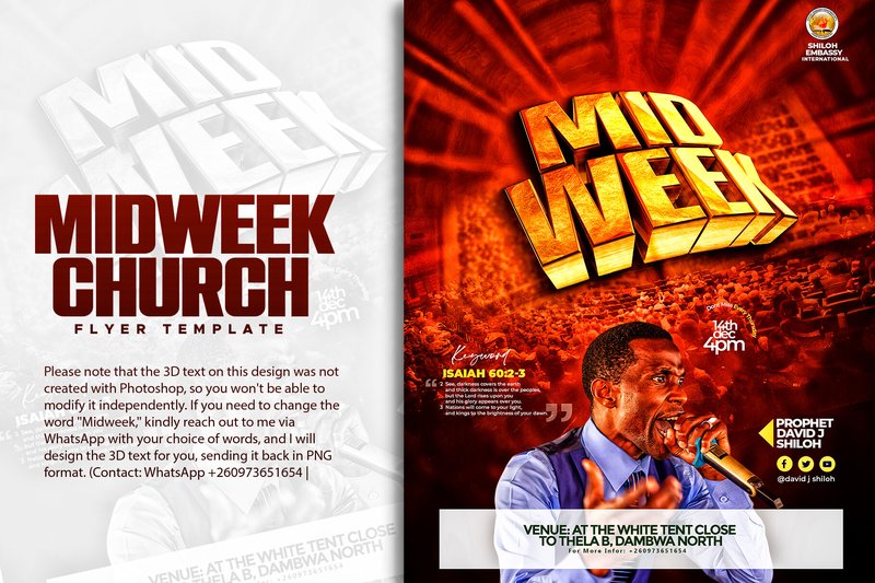 Church Flyer Temples Bundle (by churchflyertemplates)