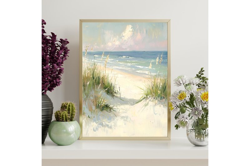 Coastal Beach Decor Print (by Younique Aartwork)