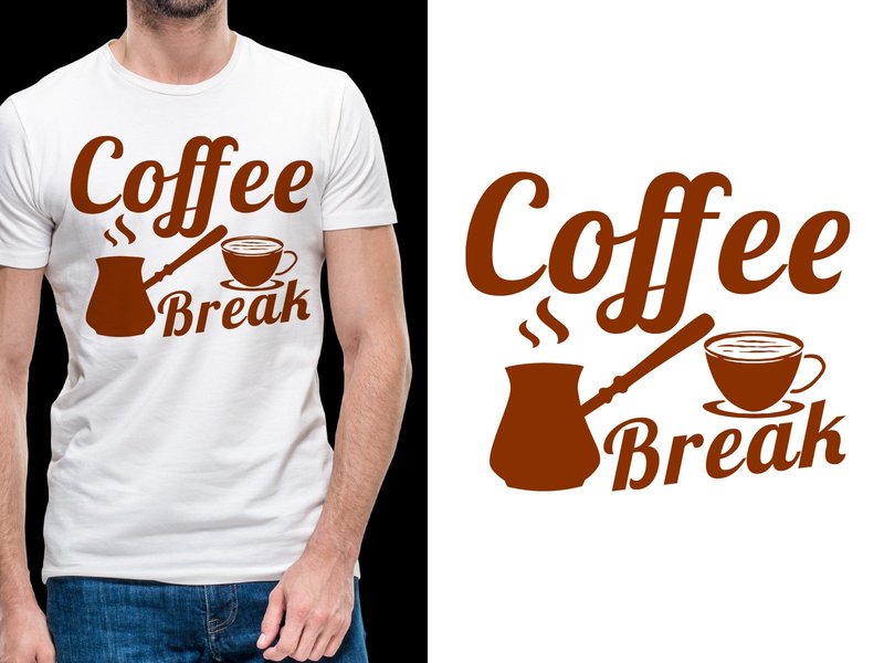 Coffee Break Logo Design (by sahirtshirt)