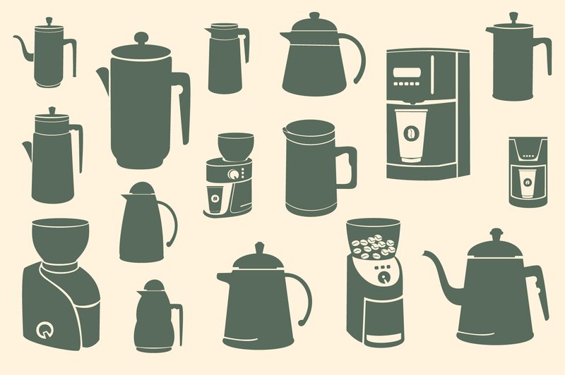 Coffee Tools Vector Set (by Alit Design)