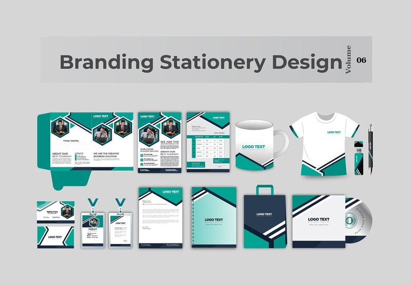 Corporate Stationery Design Template (by mristudio)