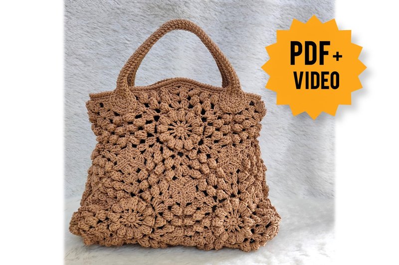 Crochet Ginanita Handbag Pattern (by Asmaus Salma Suwita Ningtyas)