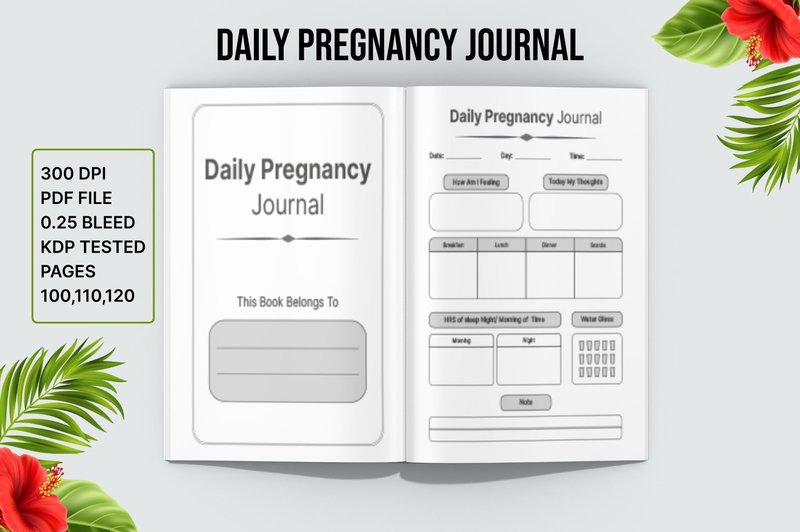 Daily Pregnancy Journal (by nusratdaliya16)