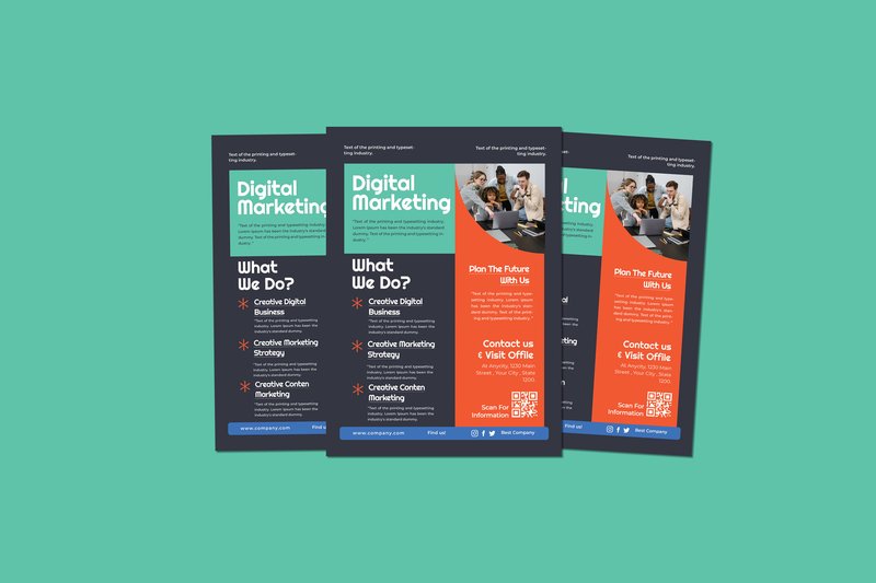 Digital Marketing Flyers Promotions (by maghrib)