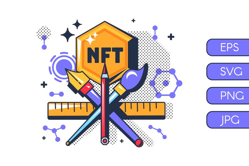 Digital NFT Art Illustration (by barsrsind)