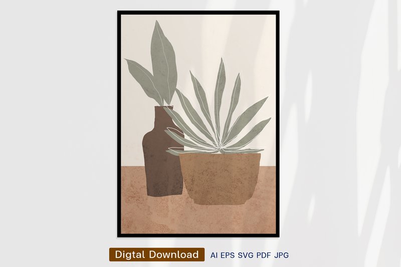 Digital Wall Art Boho Home Decor (by Saydung89)