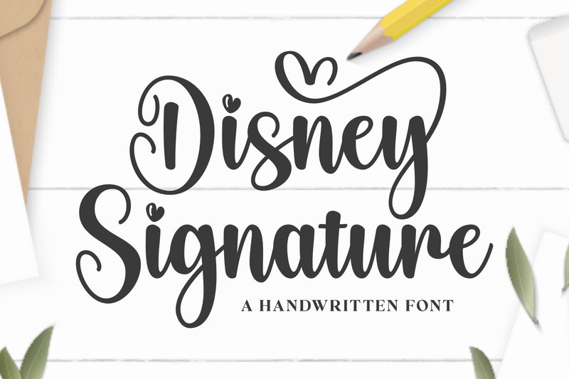 Disney Signature (by Damai (7NTypes))