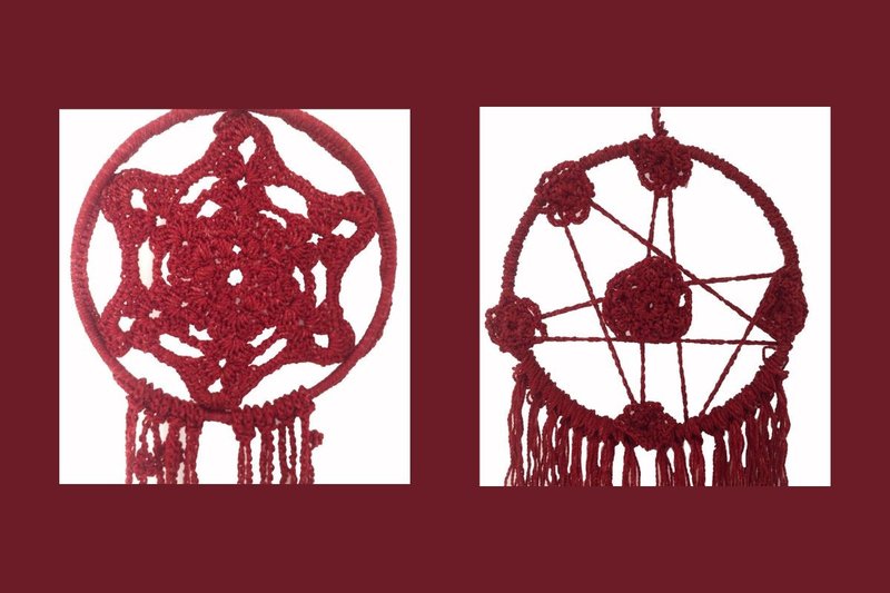 Double Dreamcatcher Crochet PDF (by nadia12)