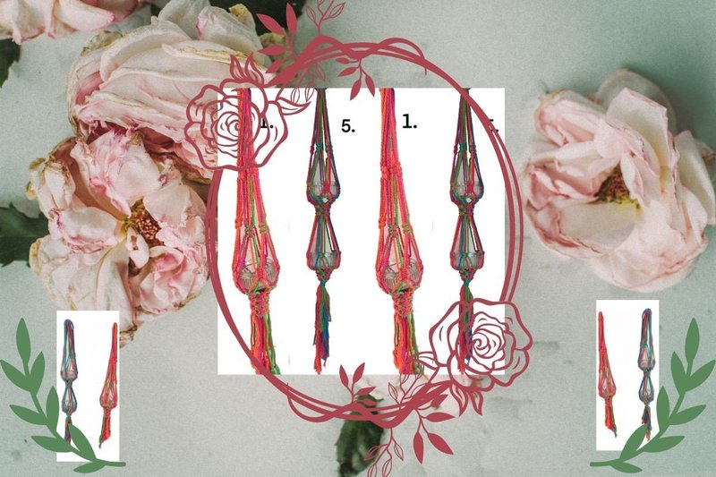 Easy Floral Holders Macrame Pattern (by nadia12)