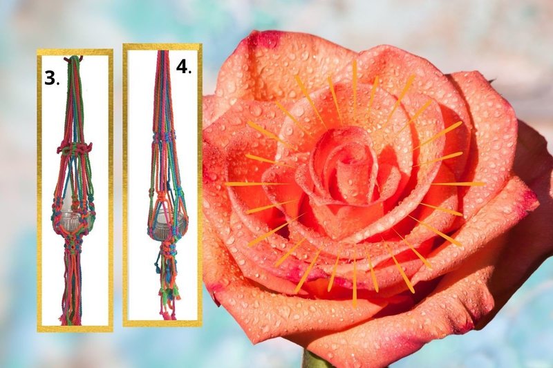 Easy Kids Craft Macrame Plant Hangers, (by nadia12)