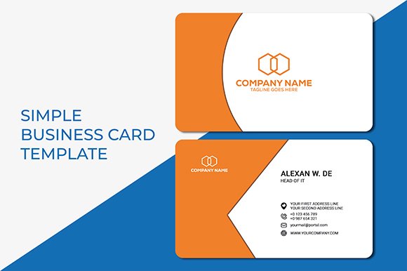 Editable Business Card Templates (by Mazid's Variation)