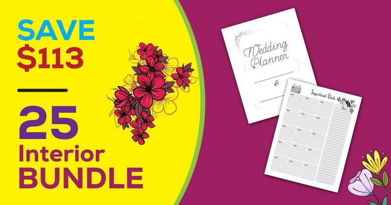 Editable Logbook Journal Planner Bundle (by GraphicTech360)