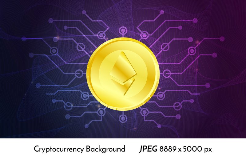 Ethereum Cryptocurrency Background (by neauth)