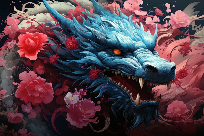 Fantasy Dragon Ai Art (by Art's and Patterns)
