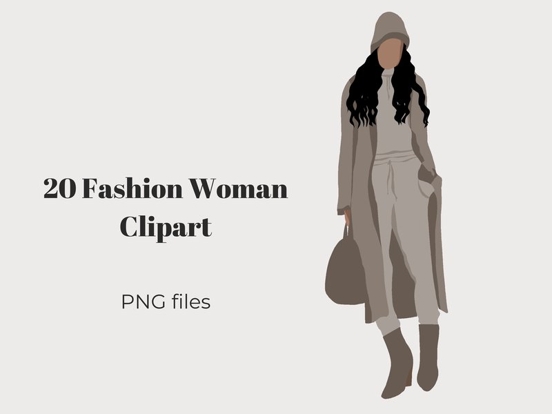 Fashion Illustration, Fashion Girl (by Heavenly Design Studio)