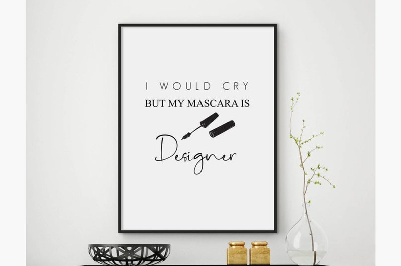 Fashion Quotes Wall Art Printable (by StoreArtPrints)
