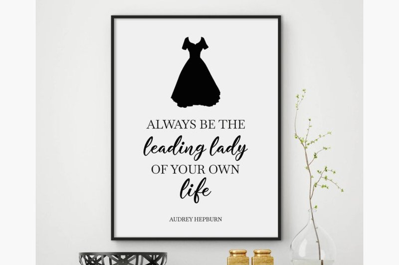 Fashion Quotes Wall Art Printable Decor (by StoreArtPrints)