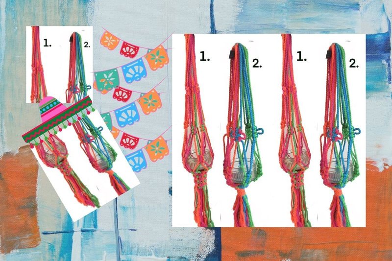 FESTIVSL Macrame Cacti Holder Pattern (by nadia12)