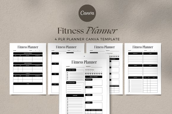 Fitness Planner (by The Blog Creative)