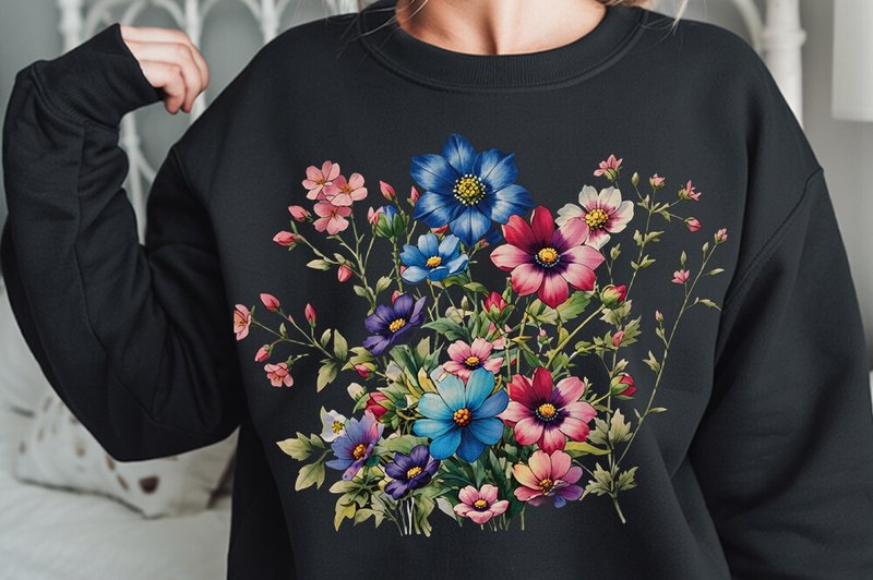 Floral Self Love T-Shirt Png Graphic (by Tees Town)