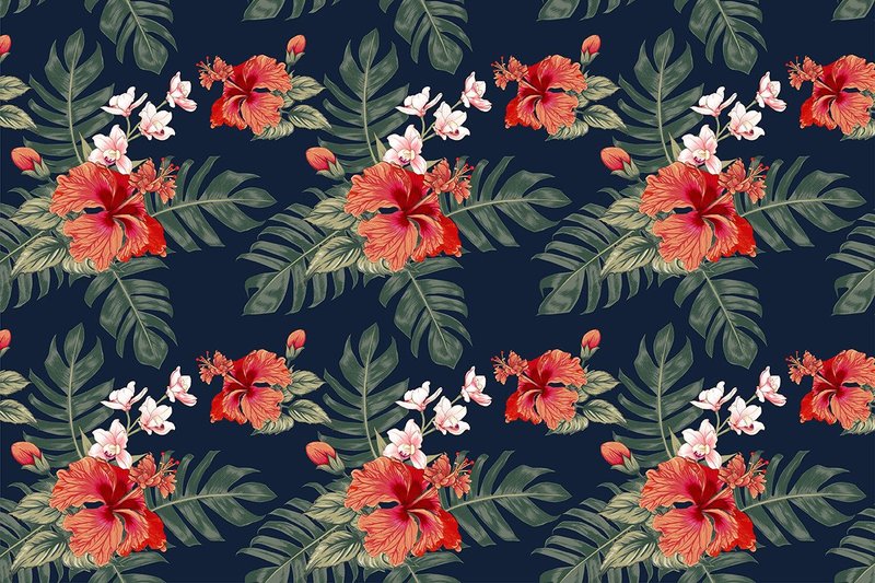 Flowers Seamless Pattern (by Nopchin Design)