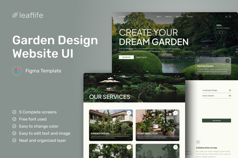 Garden Landscaping Website (by peterdraw)