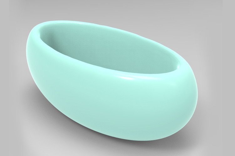 Geometric 3D Printing Flowerpot (by KseniyaOmega)