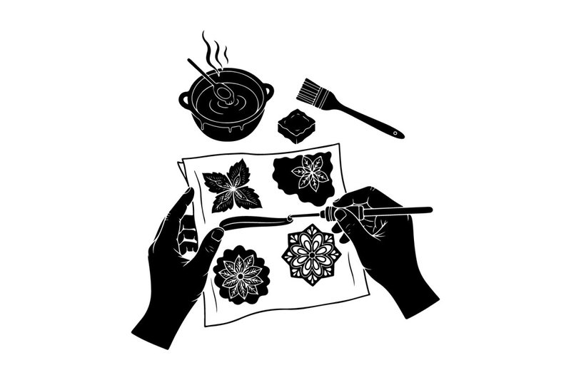 Hands Drawing Herbal Tattoo Designs Vect (by sctchcreations)