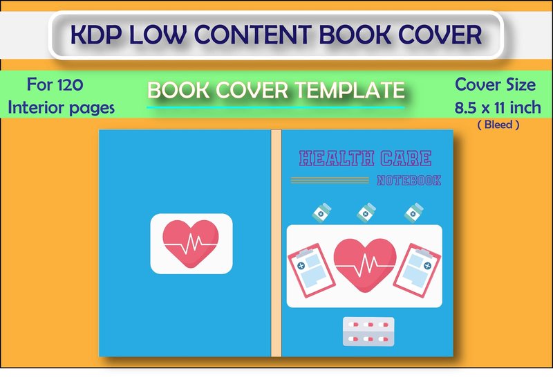 Health Care Notebook for KDP Low Content (by jyotiskumar7173)