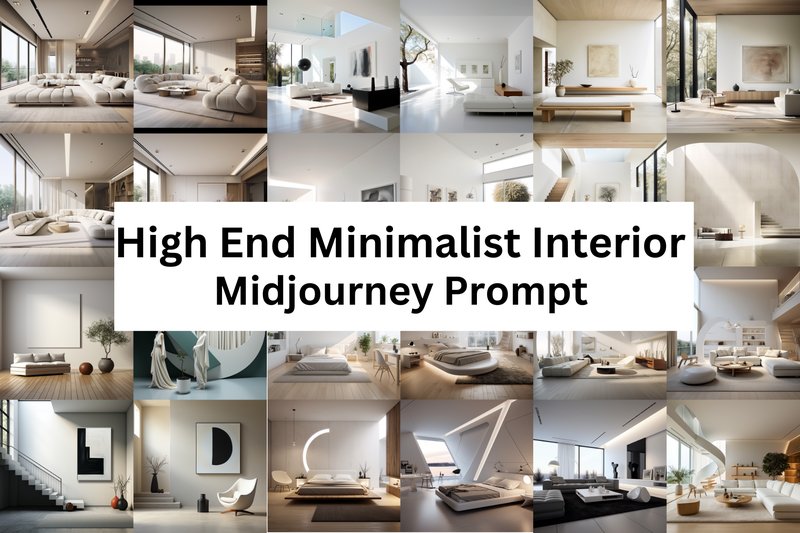 High End Minimalist Interiors (by Digital Delight)