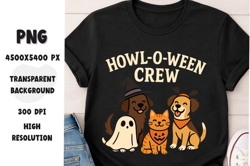 Howl-o-ween Crew Halloween Pet Costumes (by sasikharn)