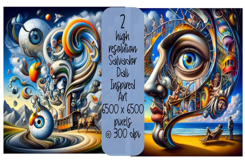 Inspired by Salvador Dali Ai Art (by Annie's AI Art)