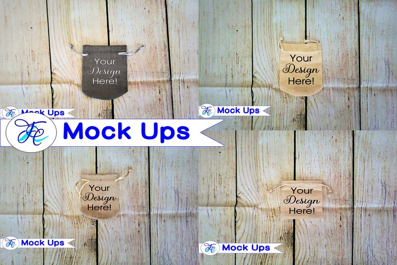 Jewelry Bag Mock Ups (by Family Creations)