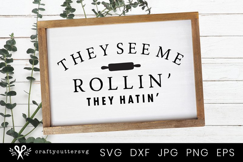 Kitchen Sign Farmhouse | Baking Clipart | Kitchen Decor (by craftycuttersvg)