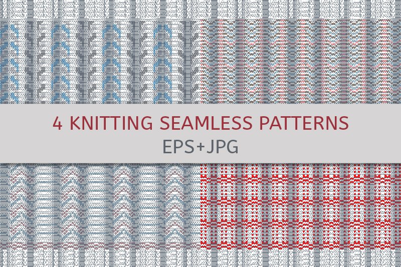 Knitted Patterns with Elastic Band (by kazakova_o)