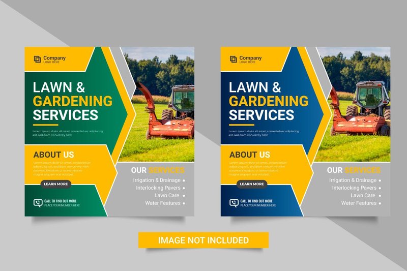 Landscaping Service Social Media Post (by Tanu)