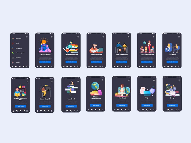 Language Learning App (by azadservice)